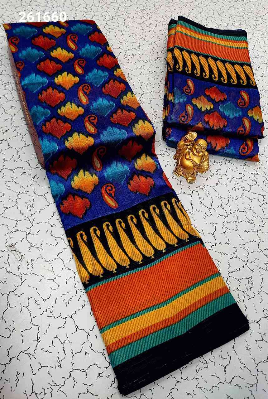 Fancy Print Cotton Sarees