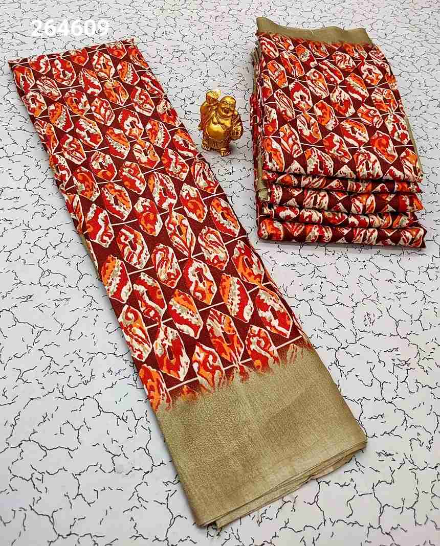 Fancy Print Cotton Sarees