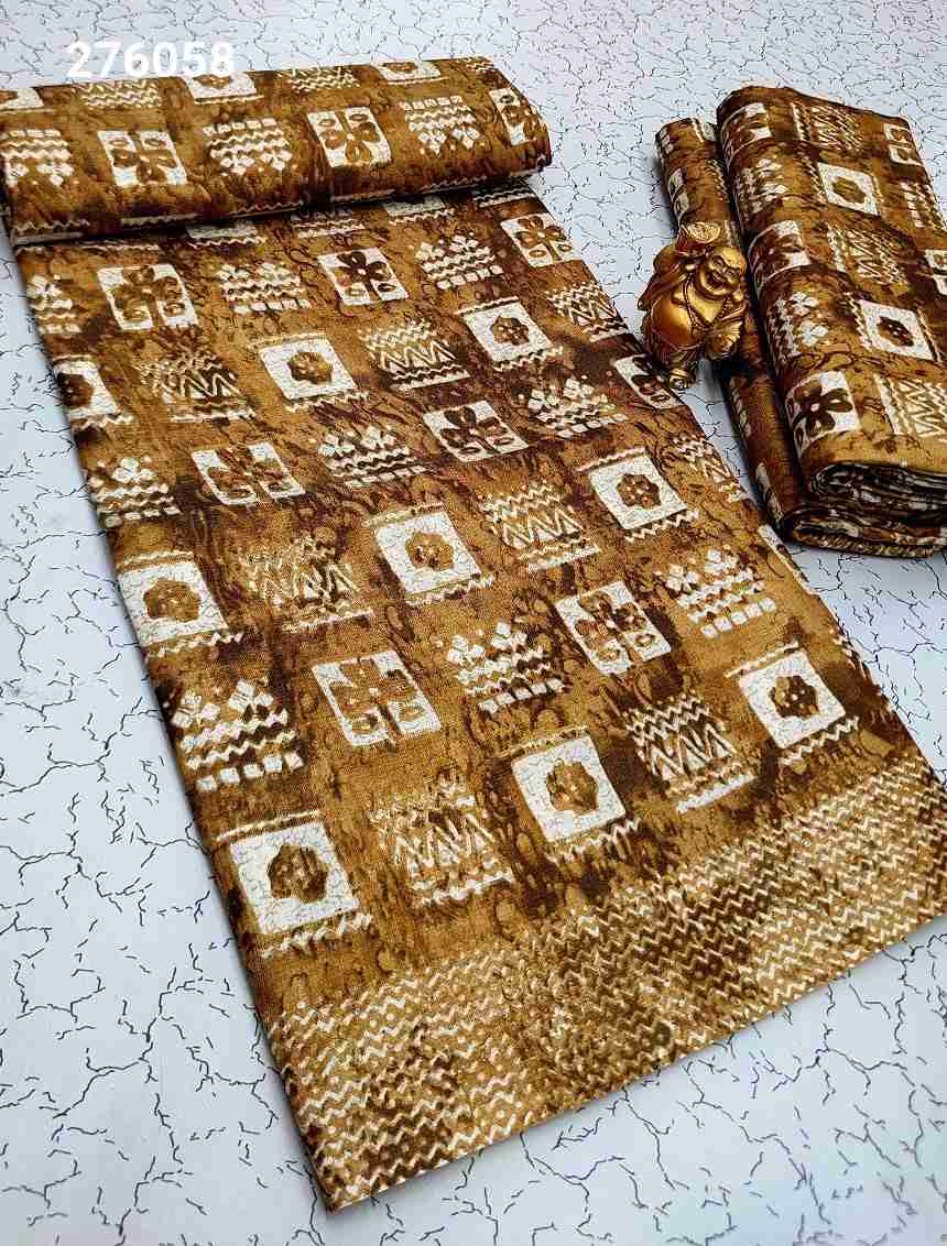 Fancy Print Cotton Sarees