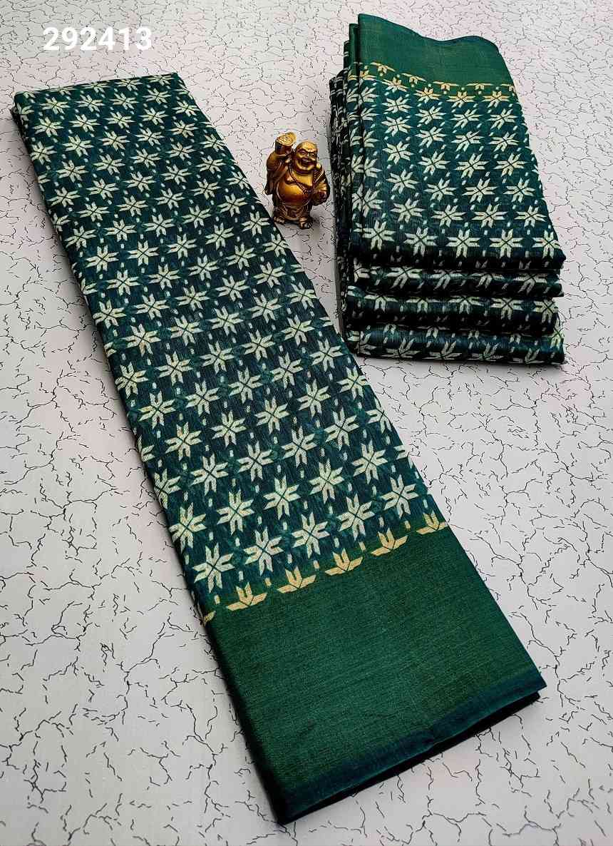 Fancy Print Cotton Sarees