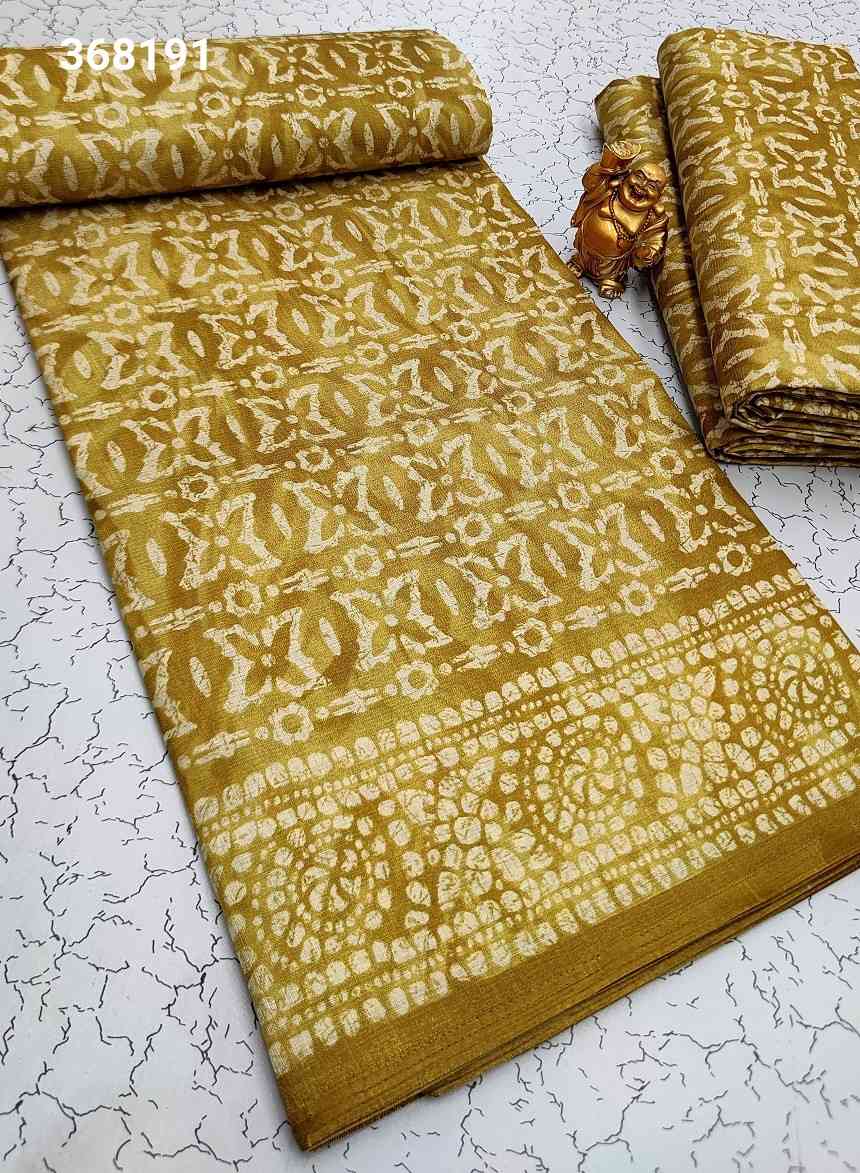 Fancy Print Cotton Sarees