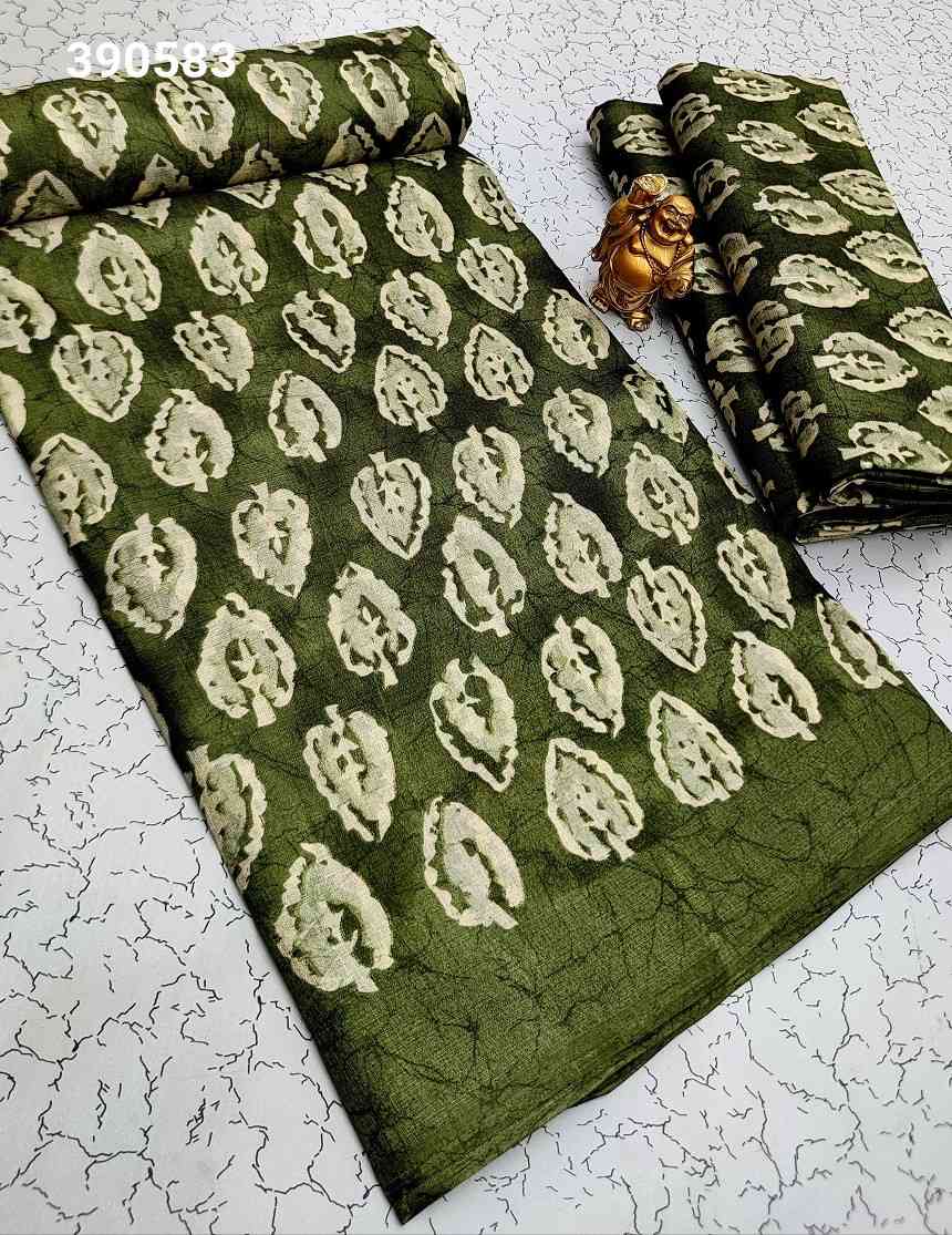 Fancy Print Cotton Sarees