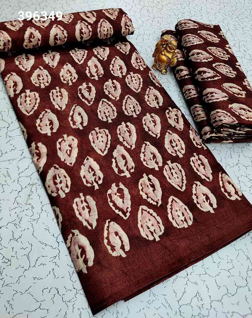 Fancy Print Cotton Sarees