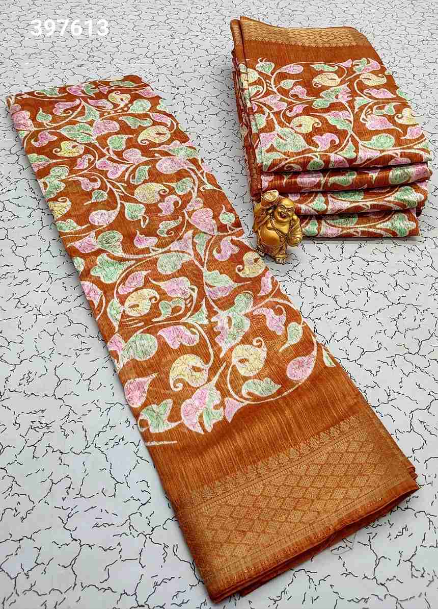 Fancy Print Cotton Sarees
