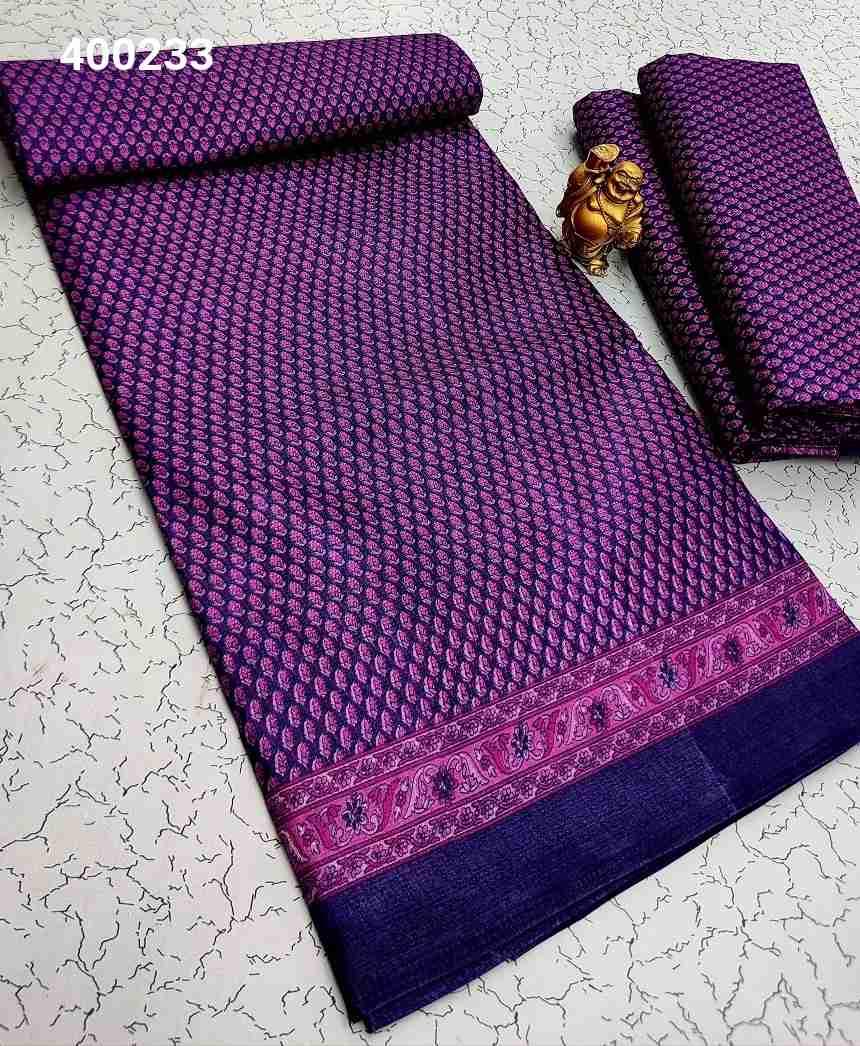 Fancy Print Cotton Sarees