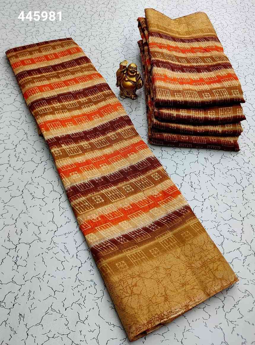 Fancy Print Cotton Sarees