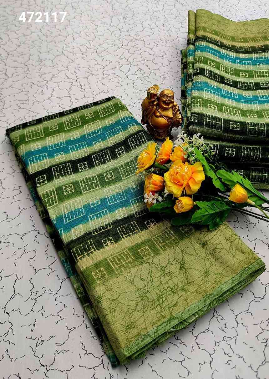 Fancy Print Cotton Sarees