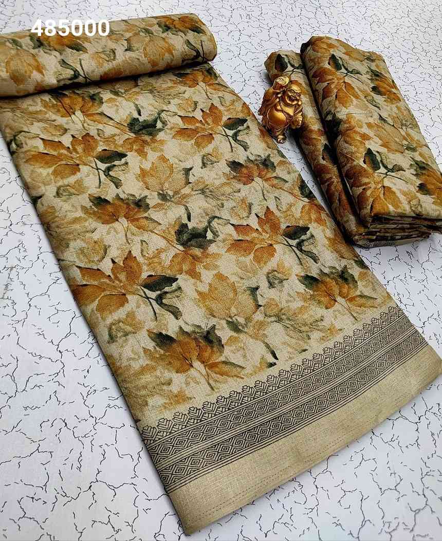 Fancy Print Cotton Sarees