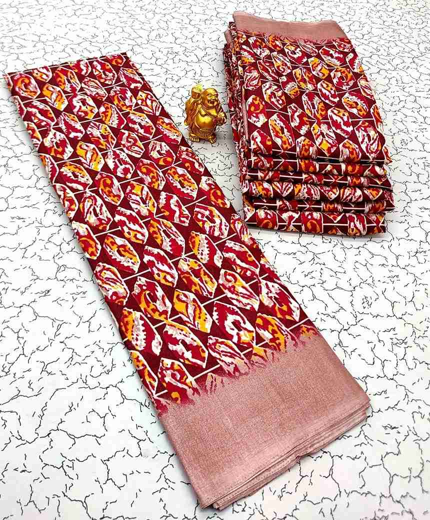 Fancy Print Cotton Sarees