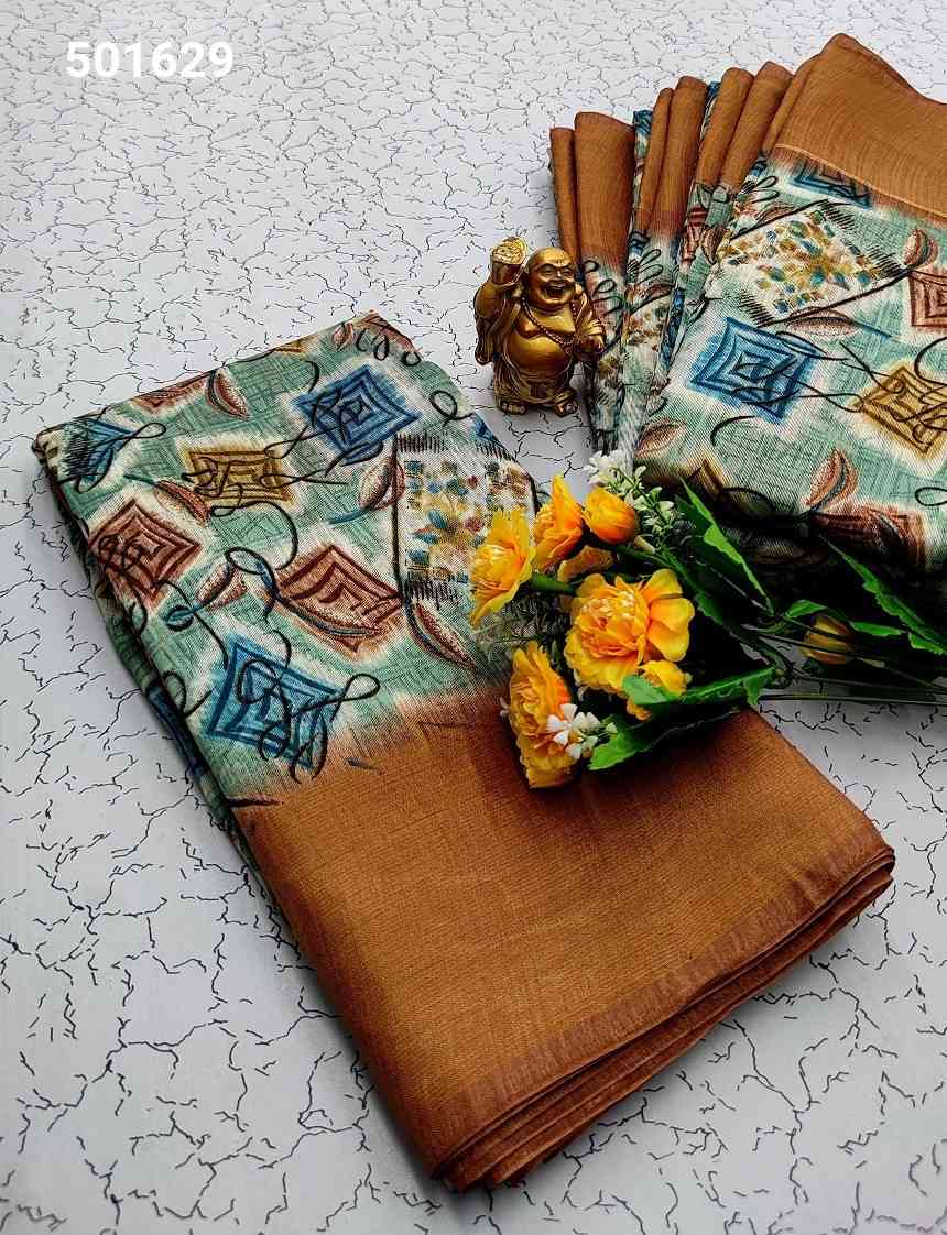 Fancy Print Cotton Sarees