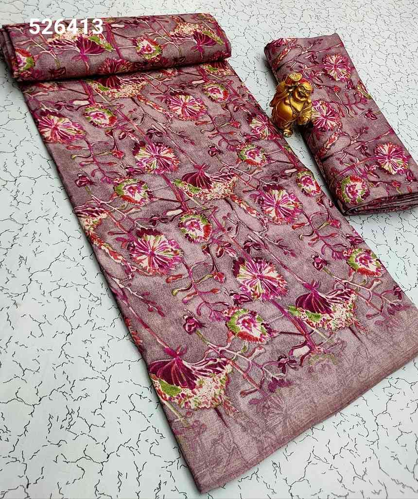 Fancy Print Cotton Sarees