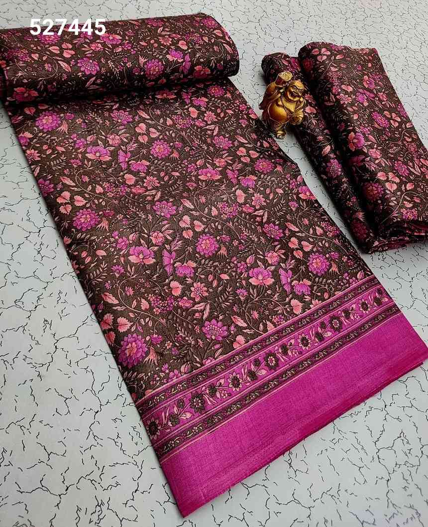 Fancy Print Cotton Sarees