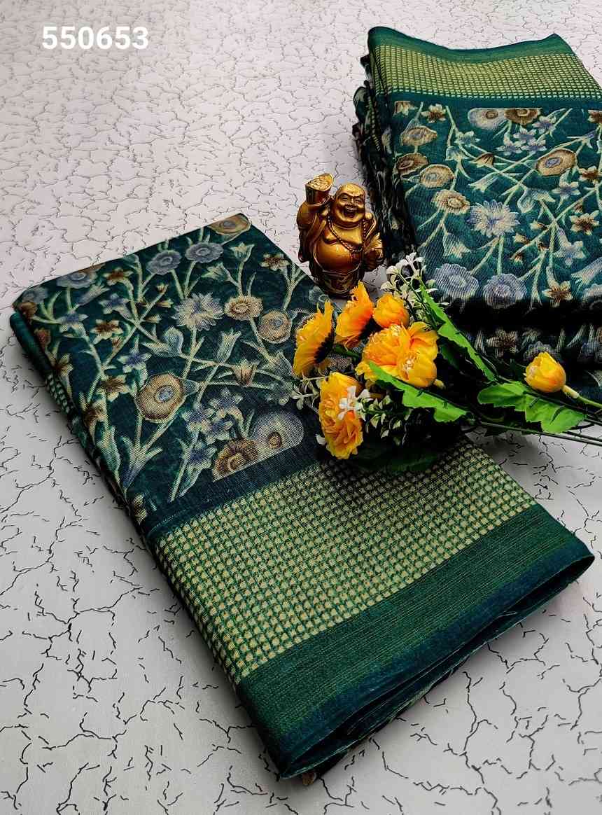 Fancy Print Cotton Sarees