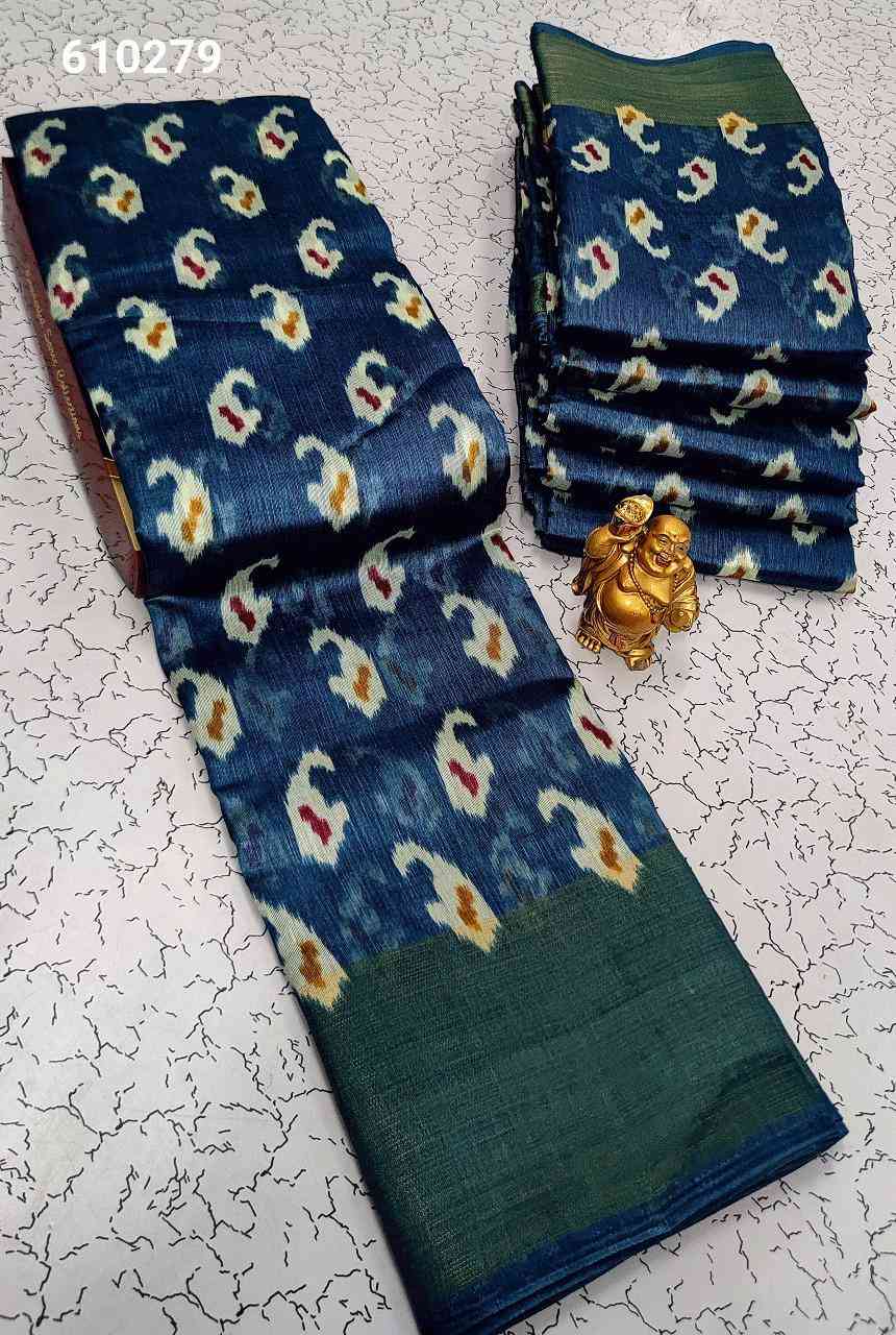 Fancy Print Cotton Sarees