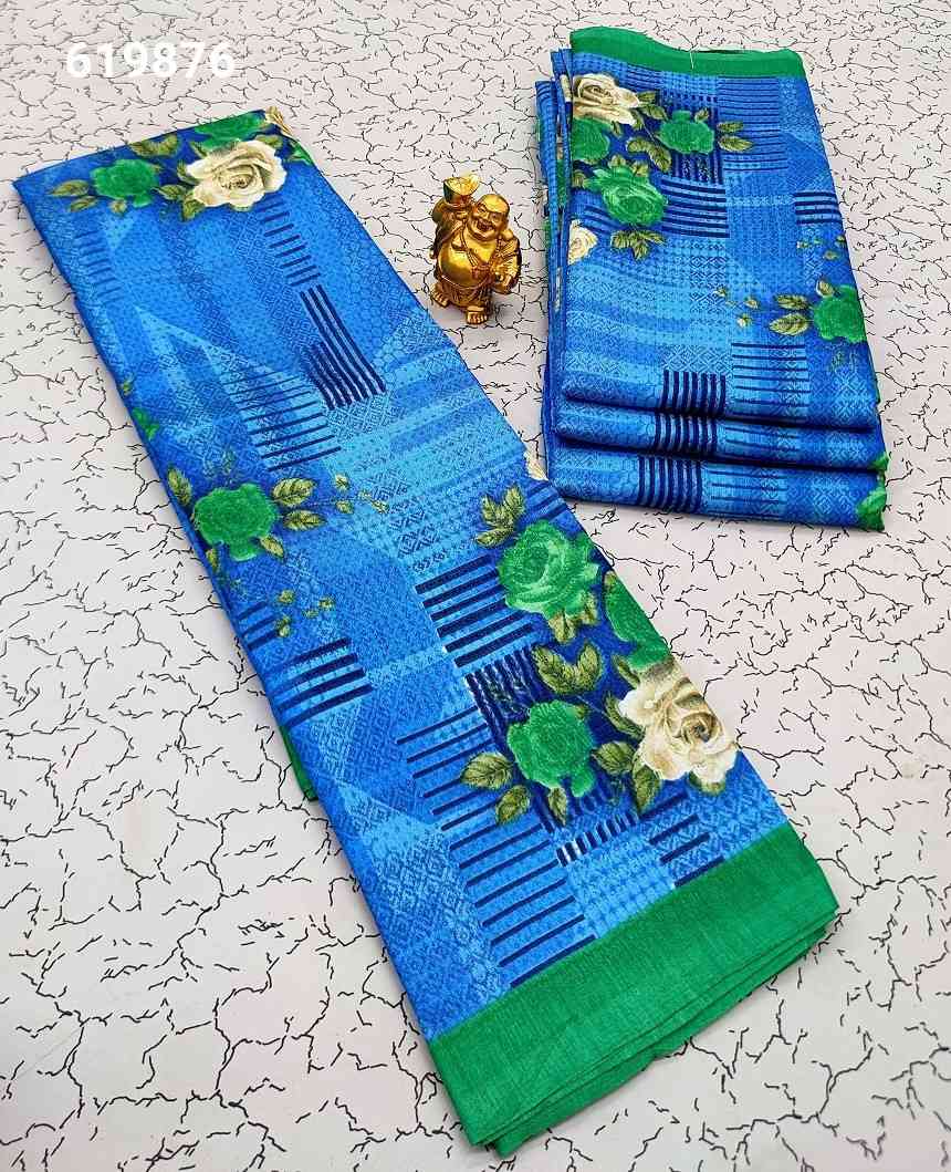 Fancy Print Cotton Sarees