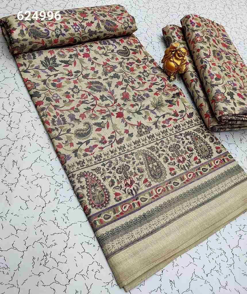 Fancy Print Cotton Sarees