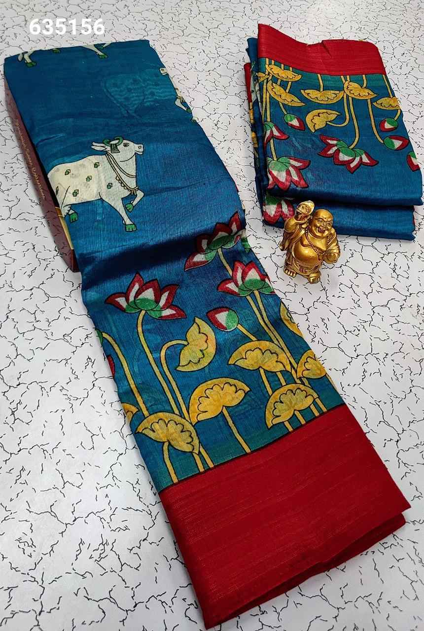 Fancy Print Cotton Sarees