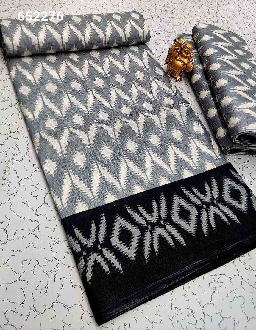 Fancy Print Cotton Sarees