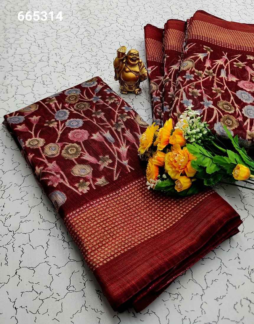 Fancy Print Cotton Sarees