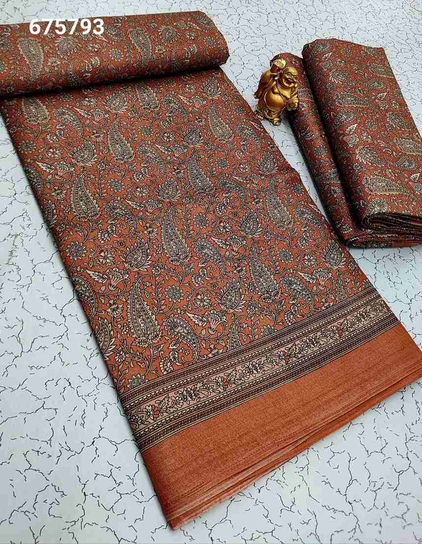 Fancy Print Cotton Sarees