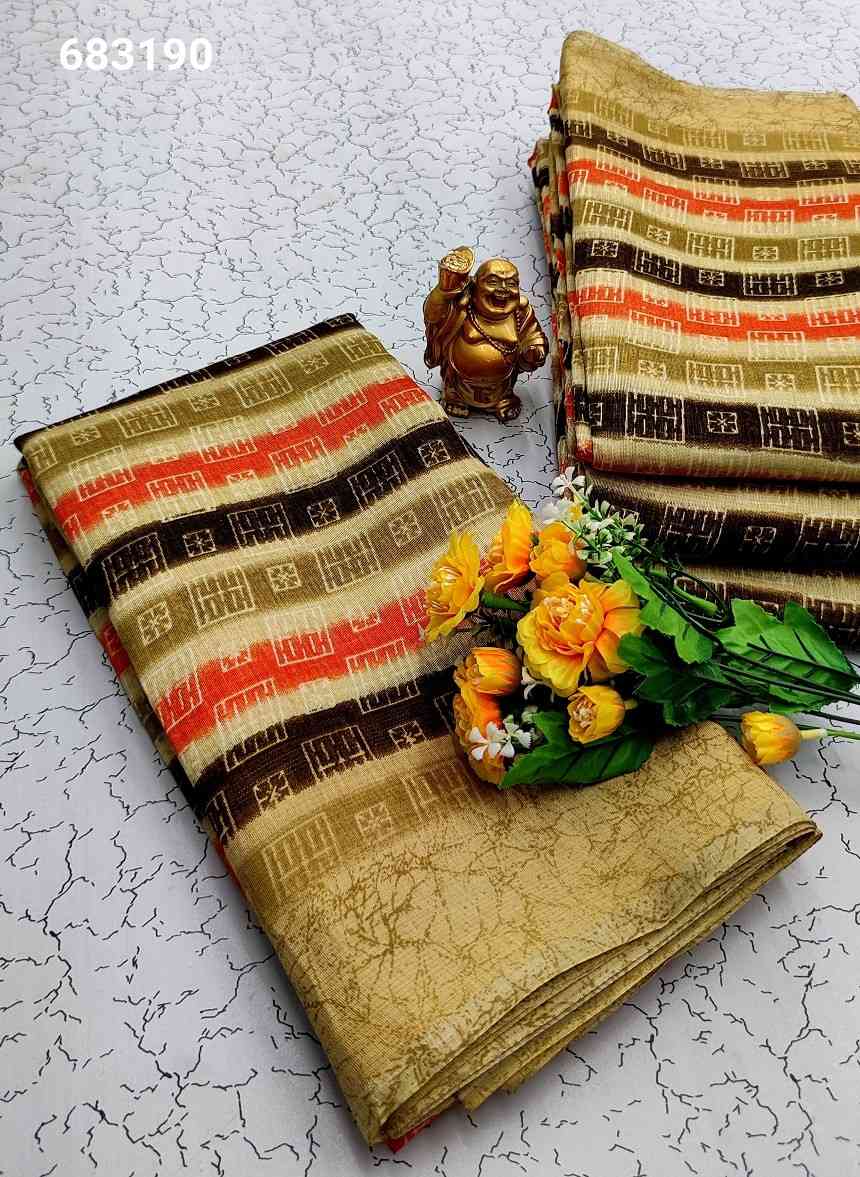 Fancy Print Cotton Sarees