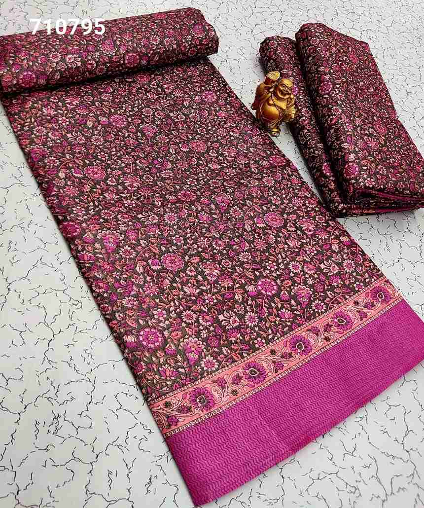 Fancy Print Cotton Sarees