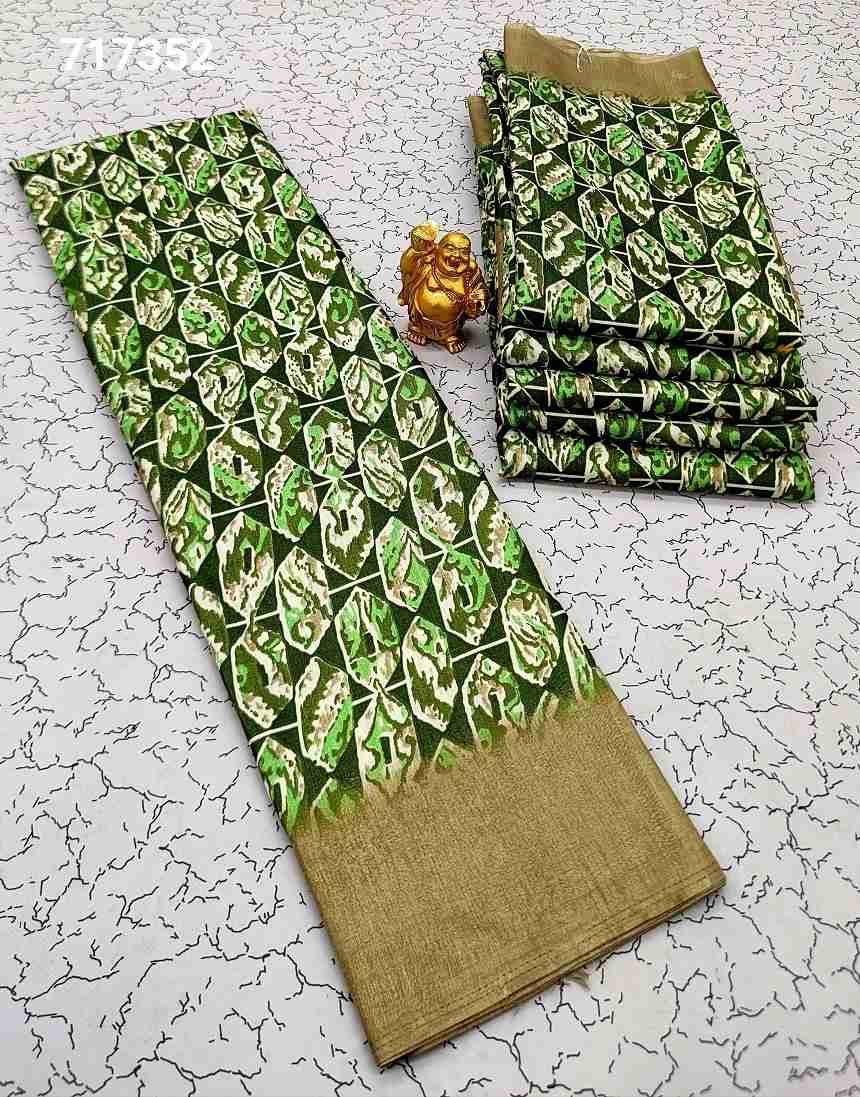 Fancy Print Cotton Sarees