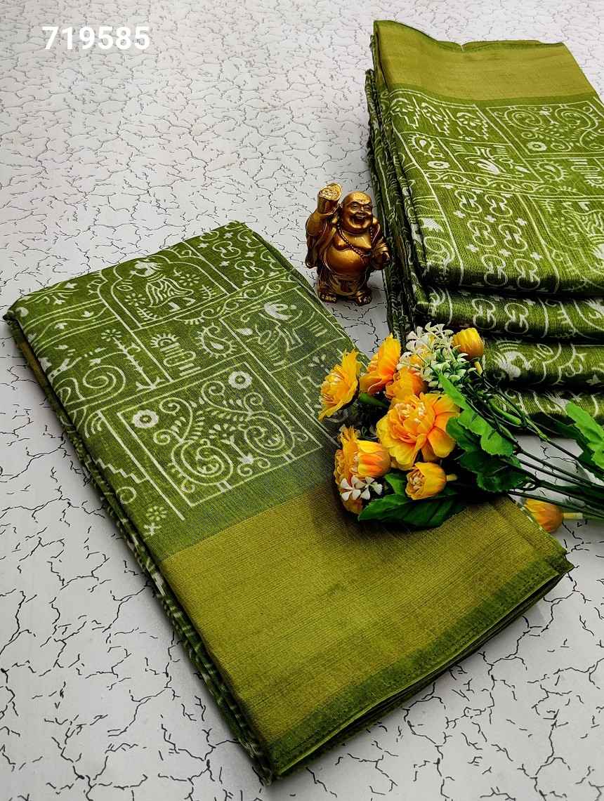 Fancy Print Cotton Sarees