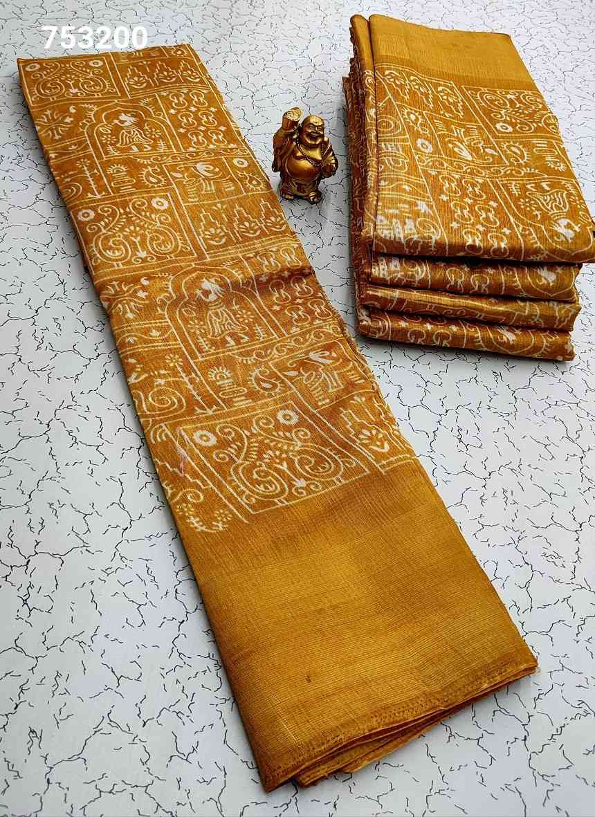 Fancy Print Cotton Sarees