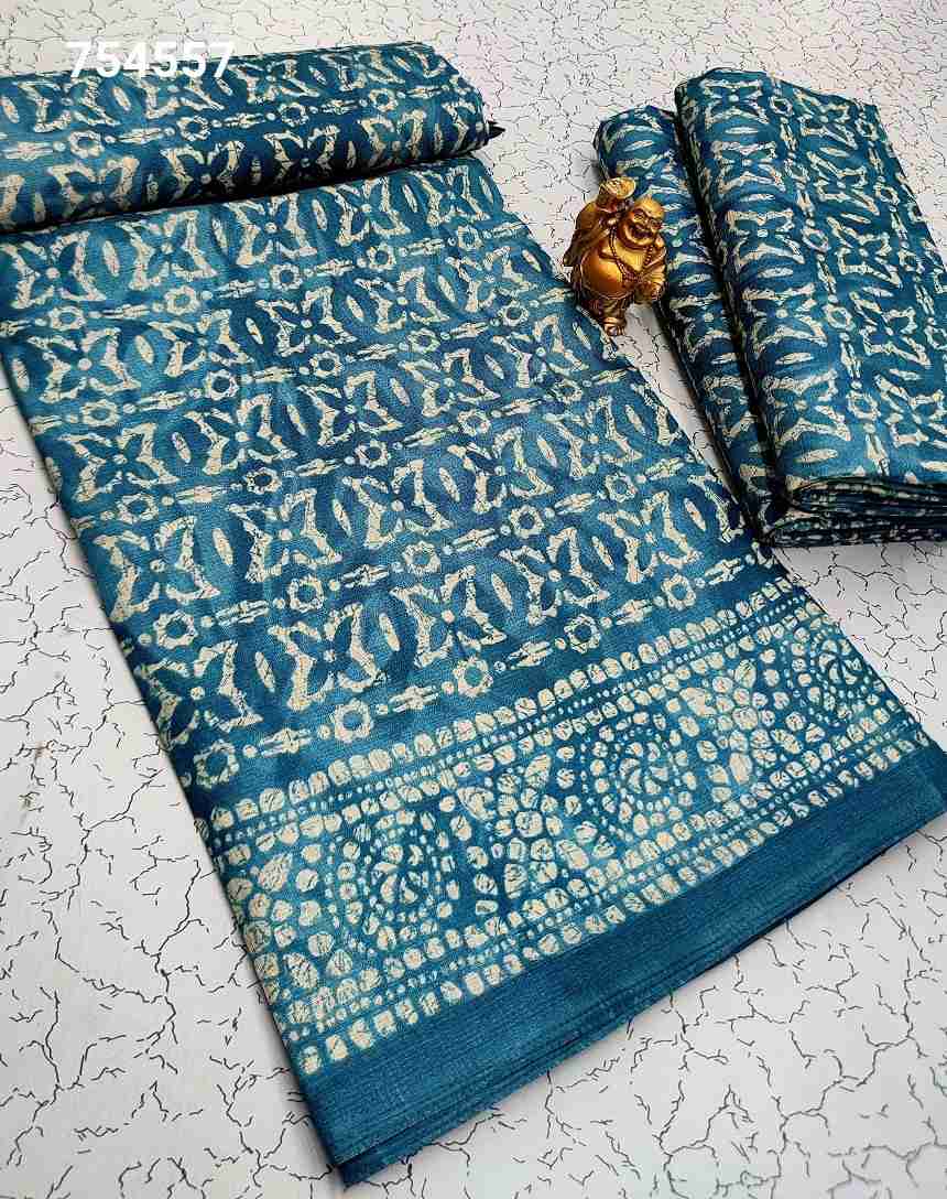 Fancy Print Cotton Sarees