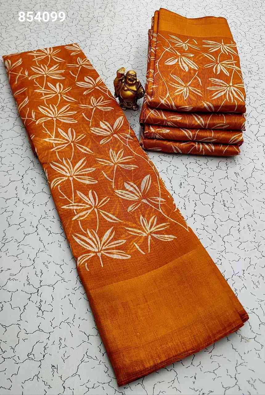 Fancy Print Cotton Sarees