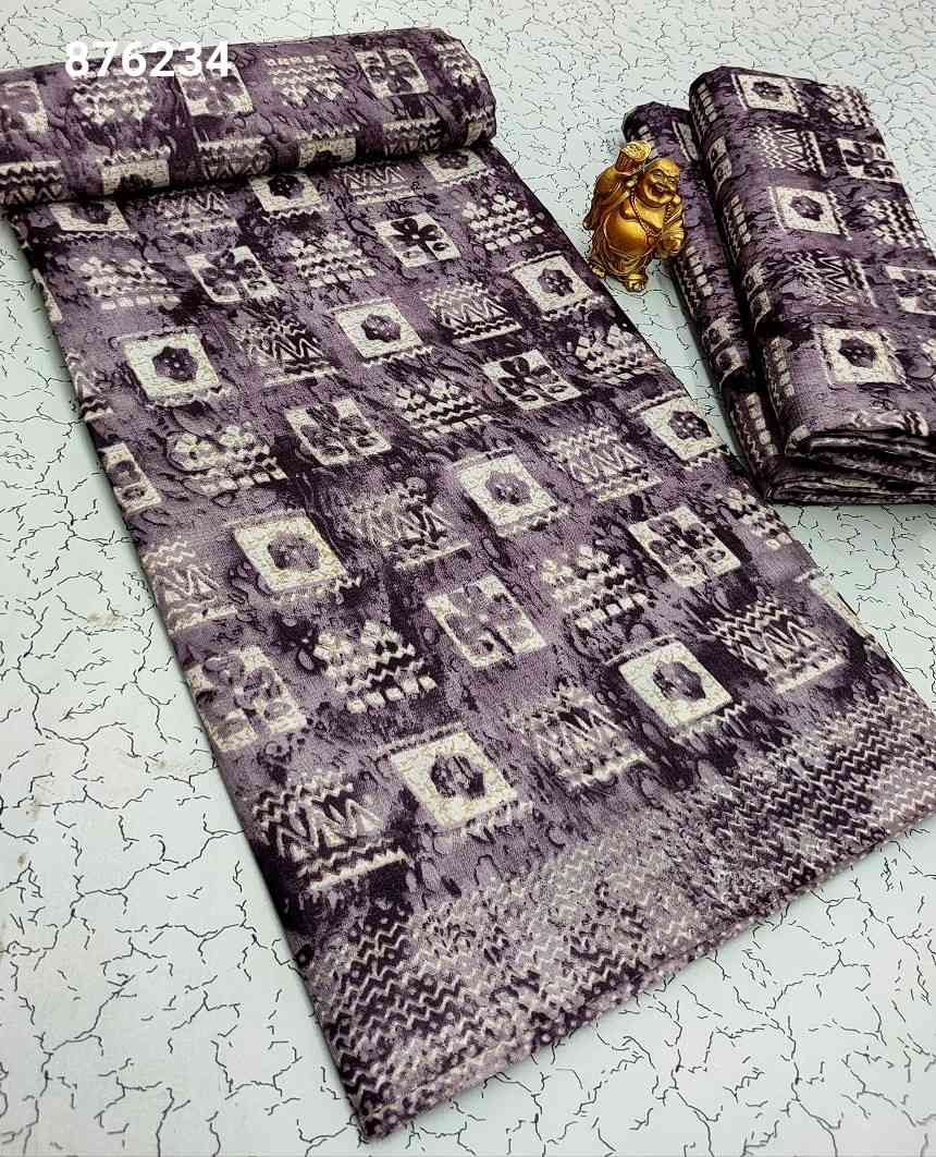Fancy Print Cotton Sarees