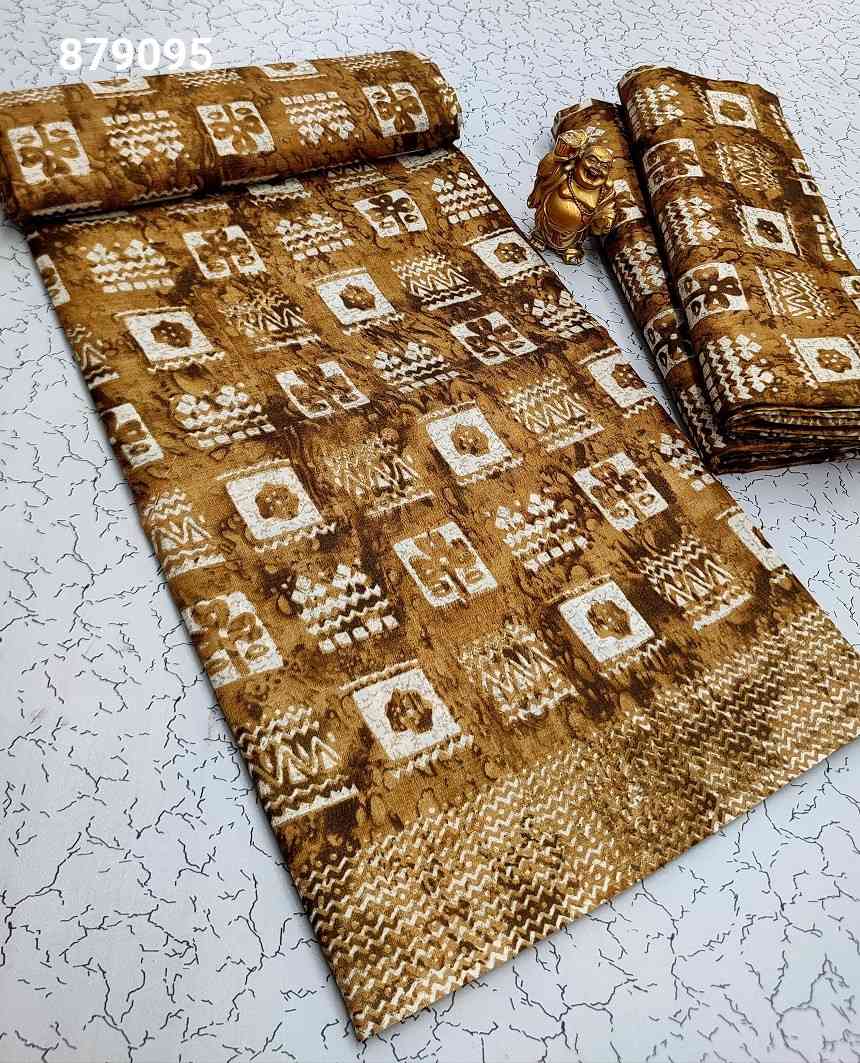 Fancy Print Cotton Sarees