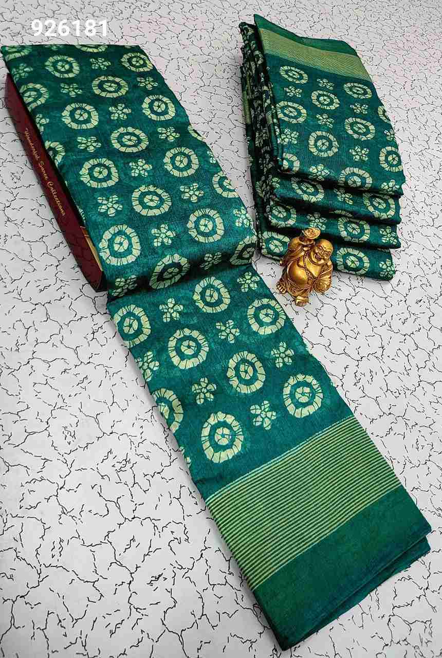 Fancy Print Cotton Sarees