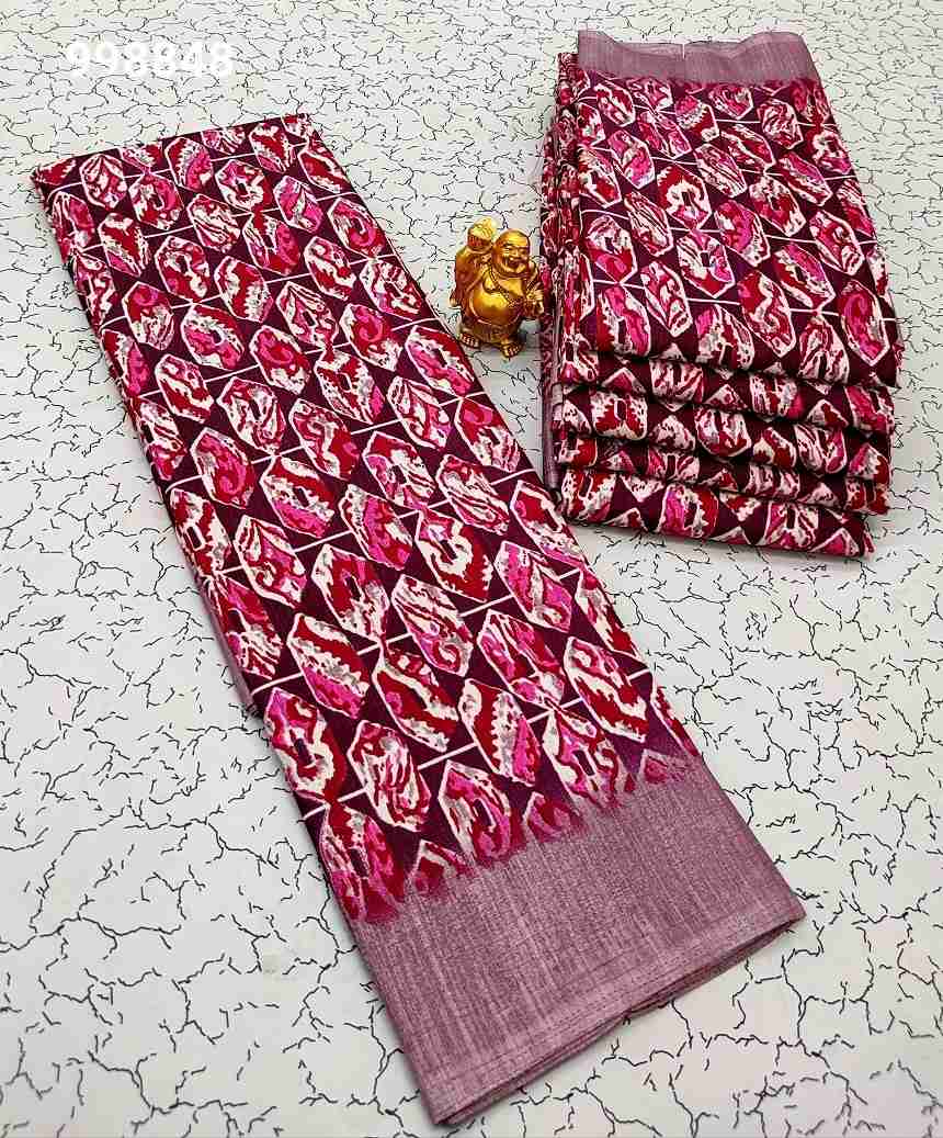 Fancy Print Cotton Sarees