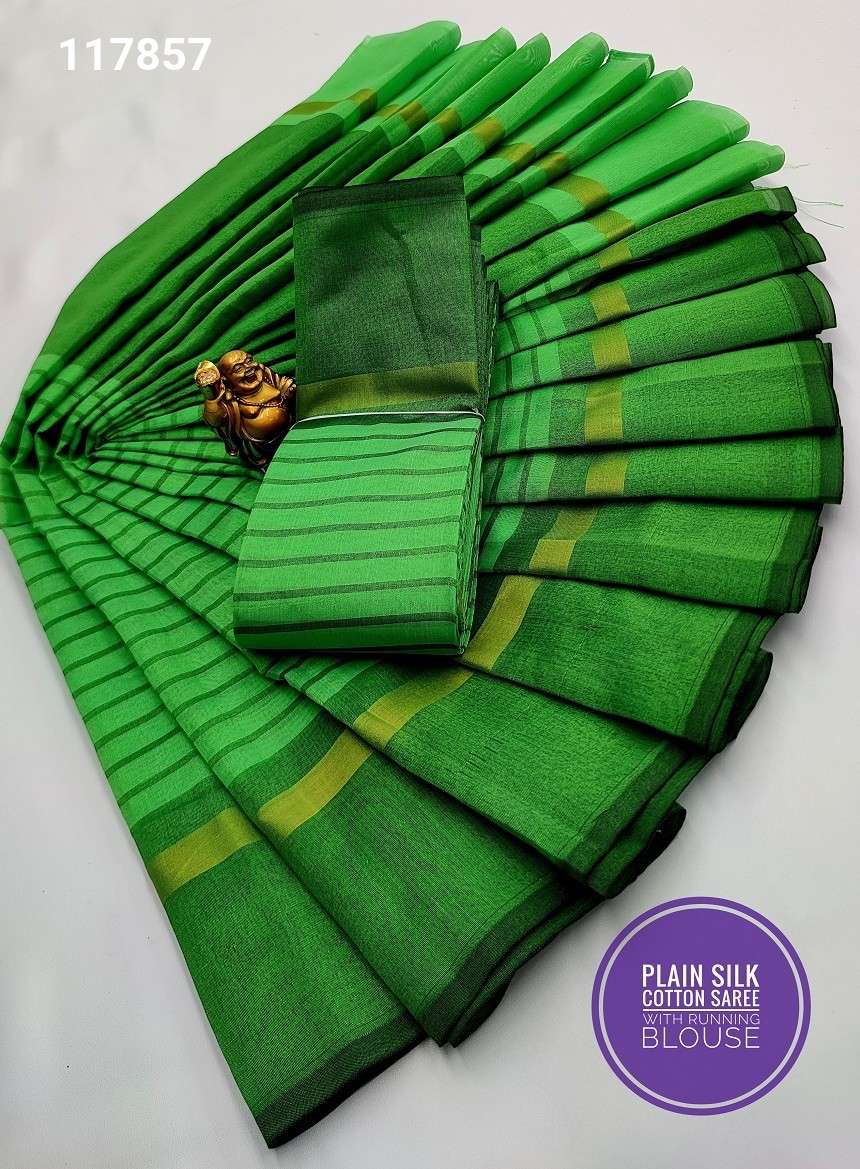 Plain Cotton Sarees