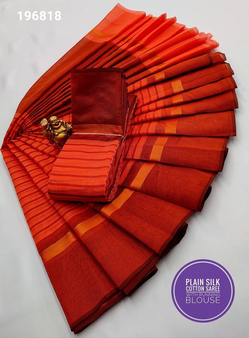 Plain Cotton Sarees