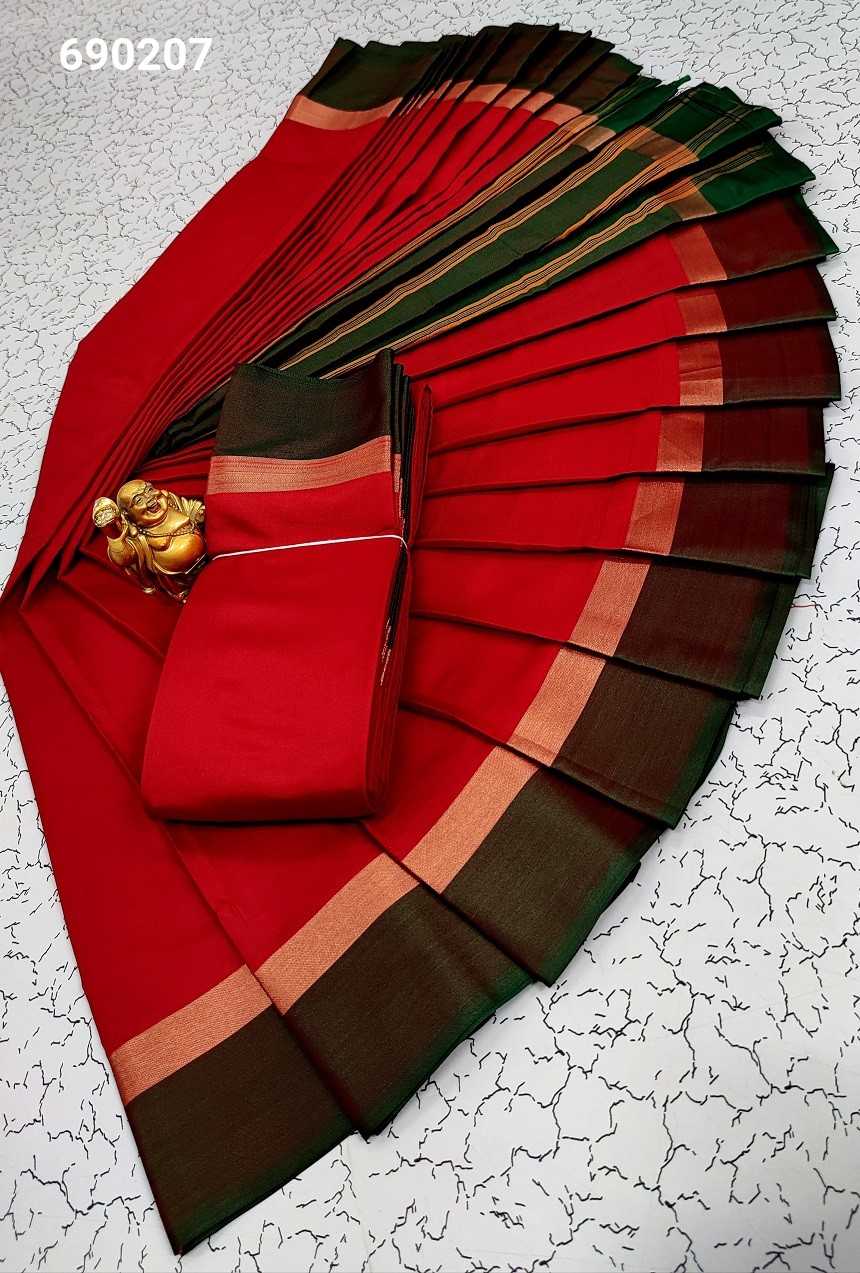 Plain Soft Silk Sarees