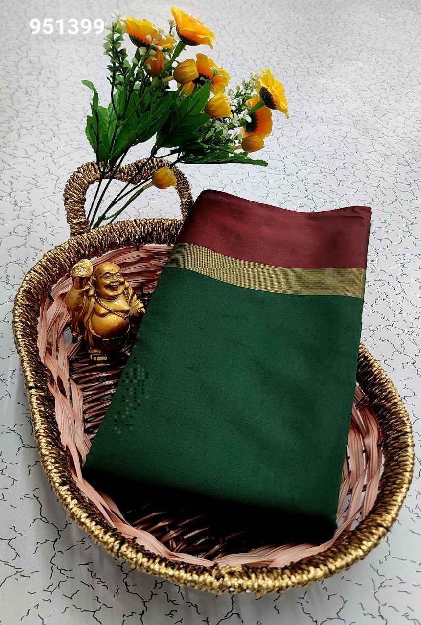 Plain Soft Silk Sarees