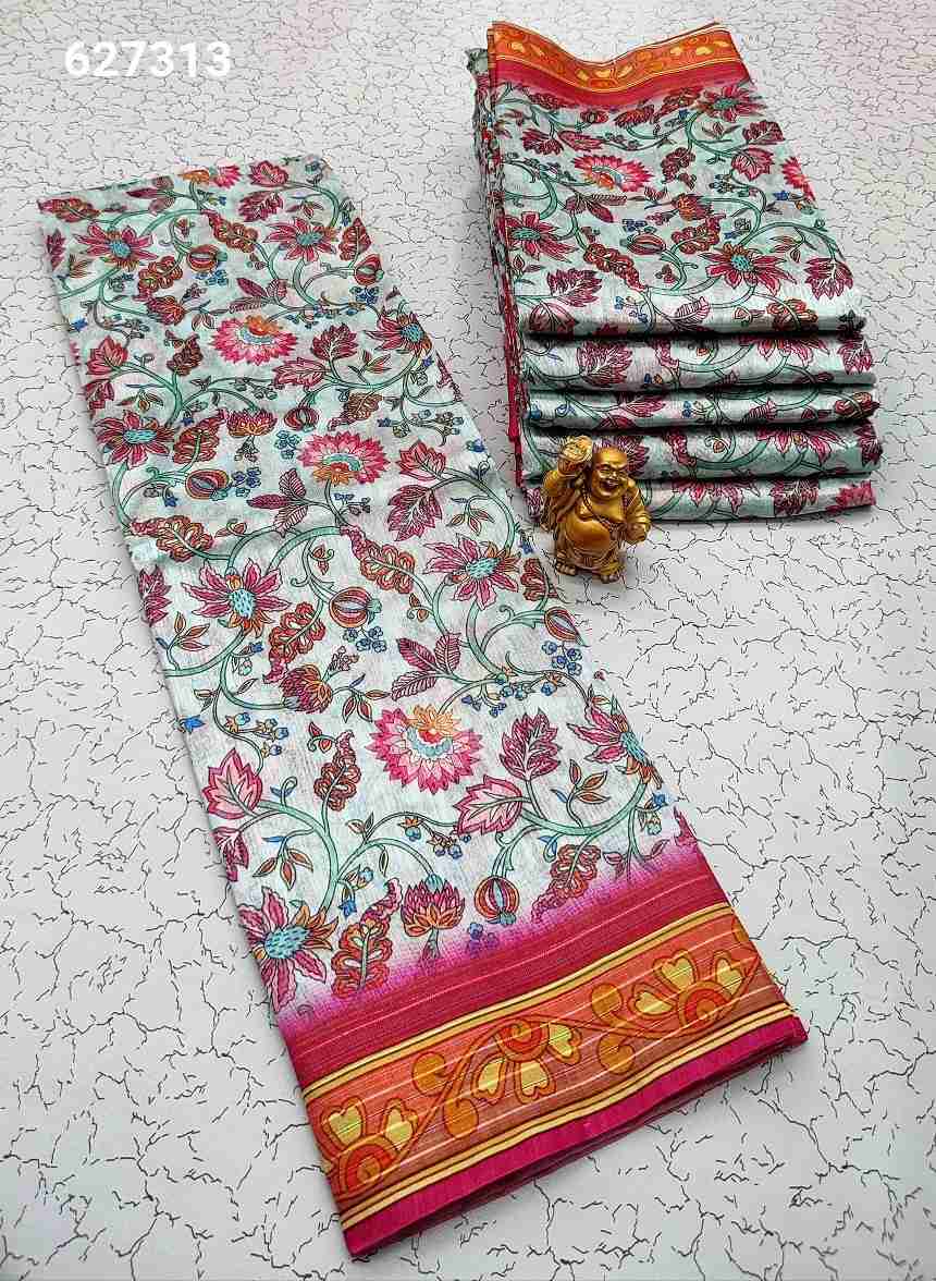 Printing Poly Cotton Sarees