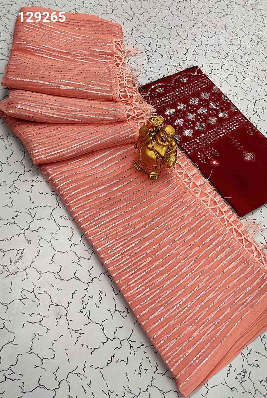 Rainbow Soft Silk Sarees