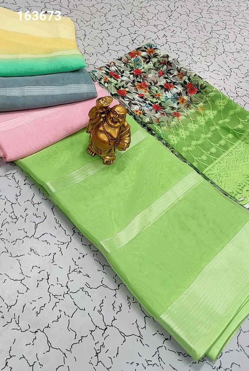 Rainbow Soft Silk Sarees