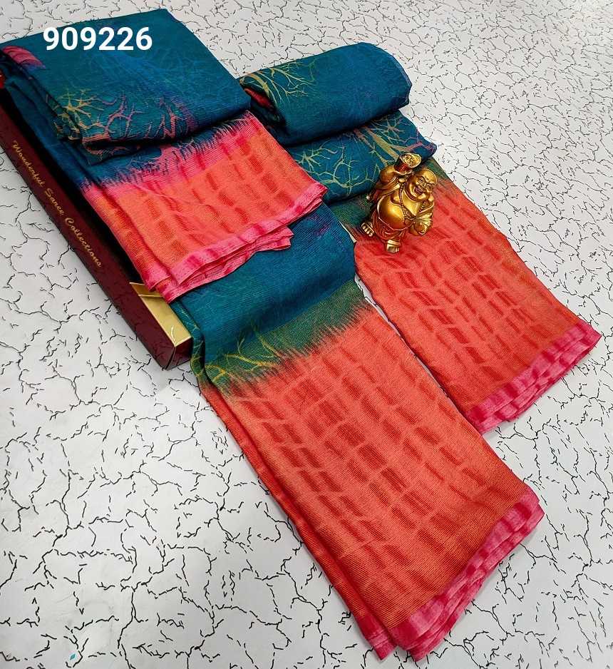 Shiffon Brasso saree