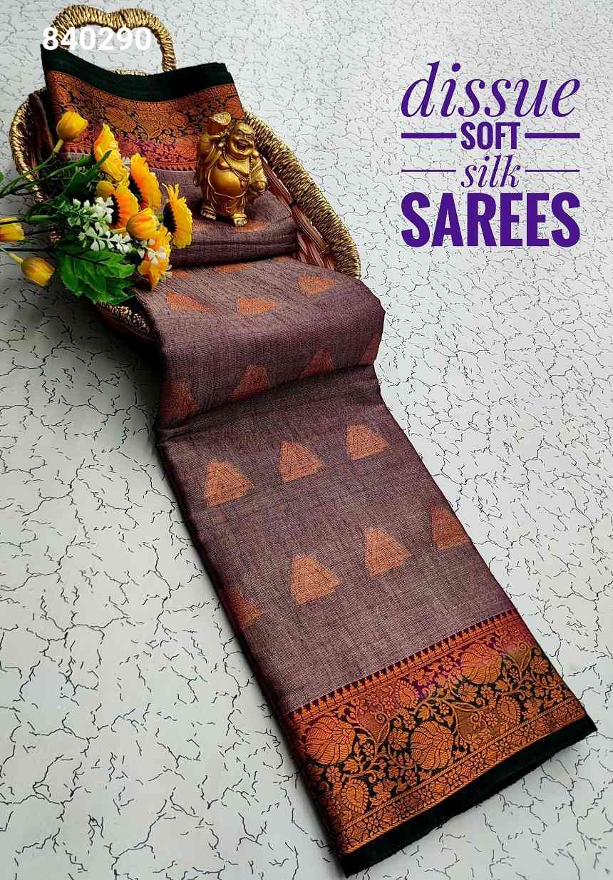 Tissue Soft Silk Sarees