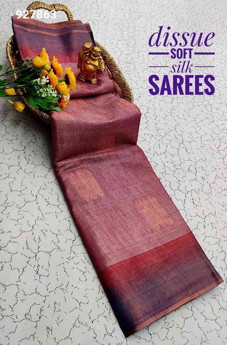 Tissue Soft Silk Sarees