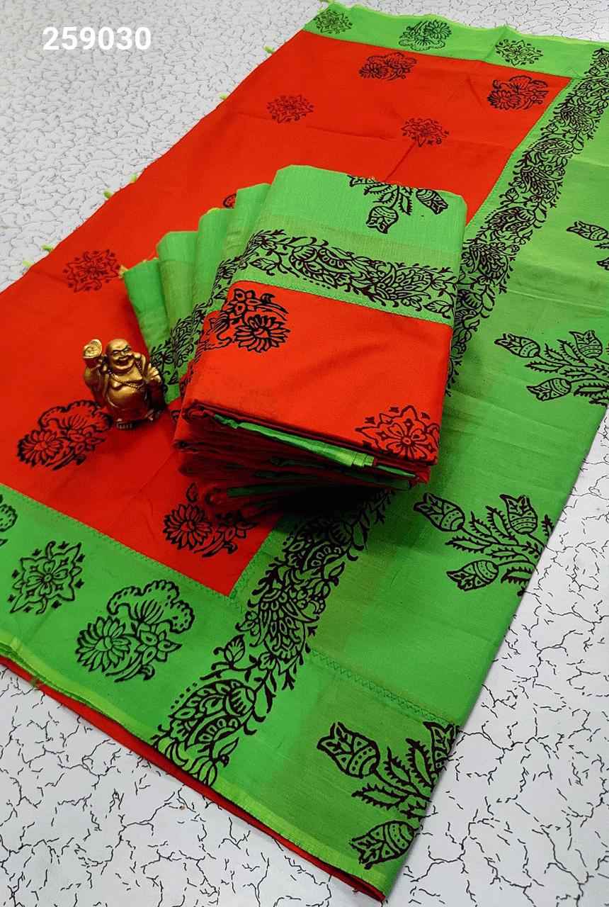 Trendy Cotton Sarees