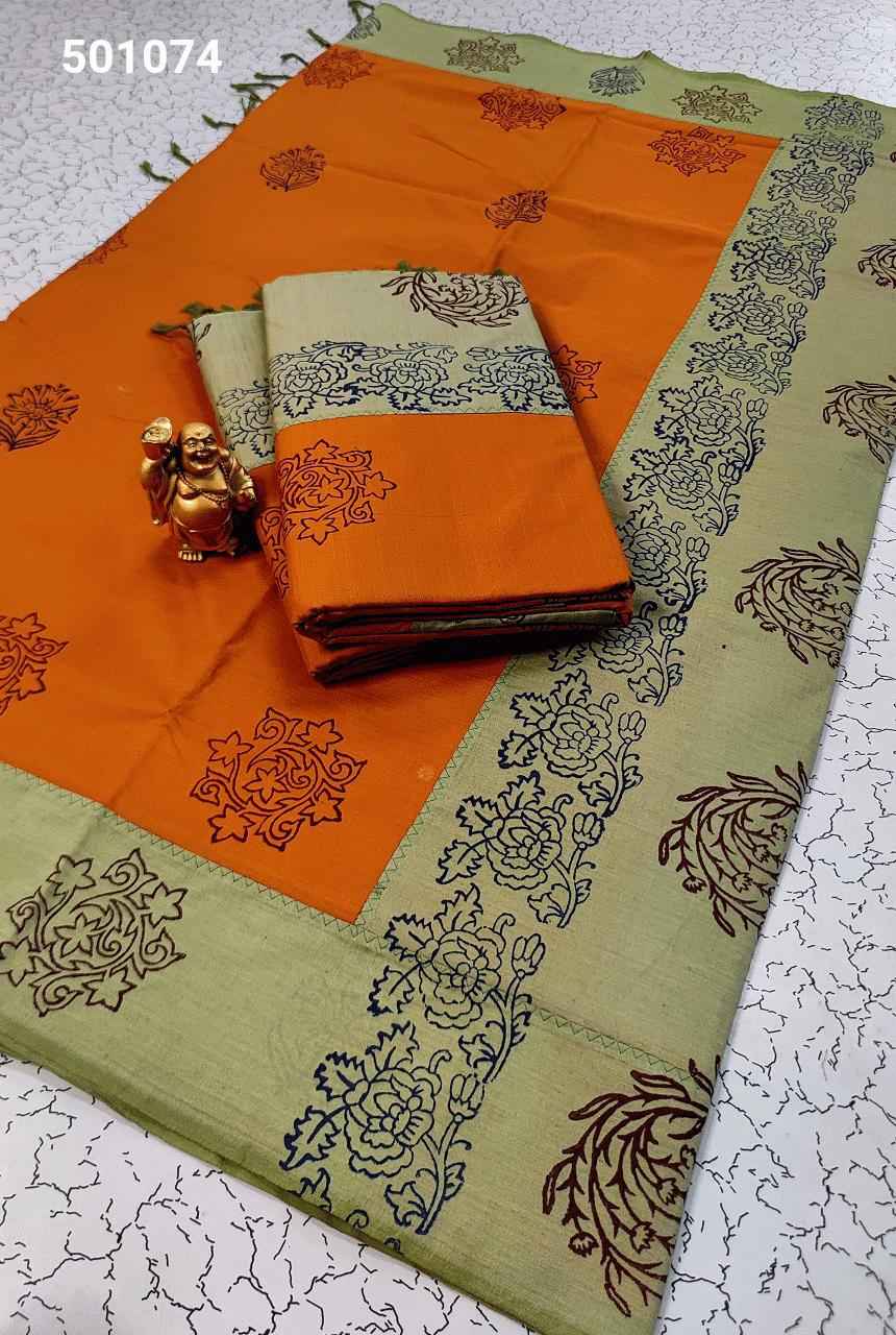 Trendy Cotton Sarees