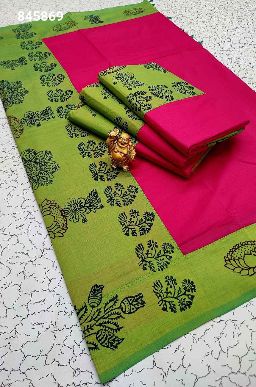 Trendy Cotton Sarees