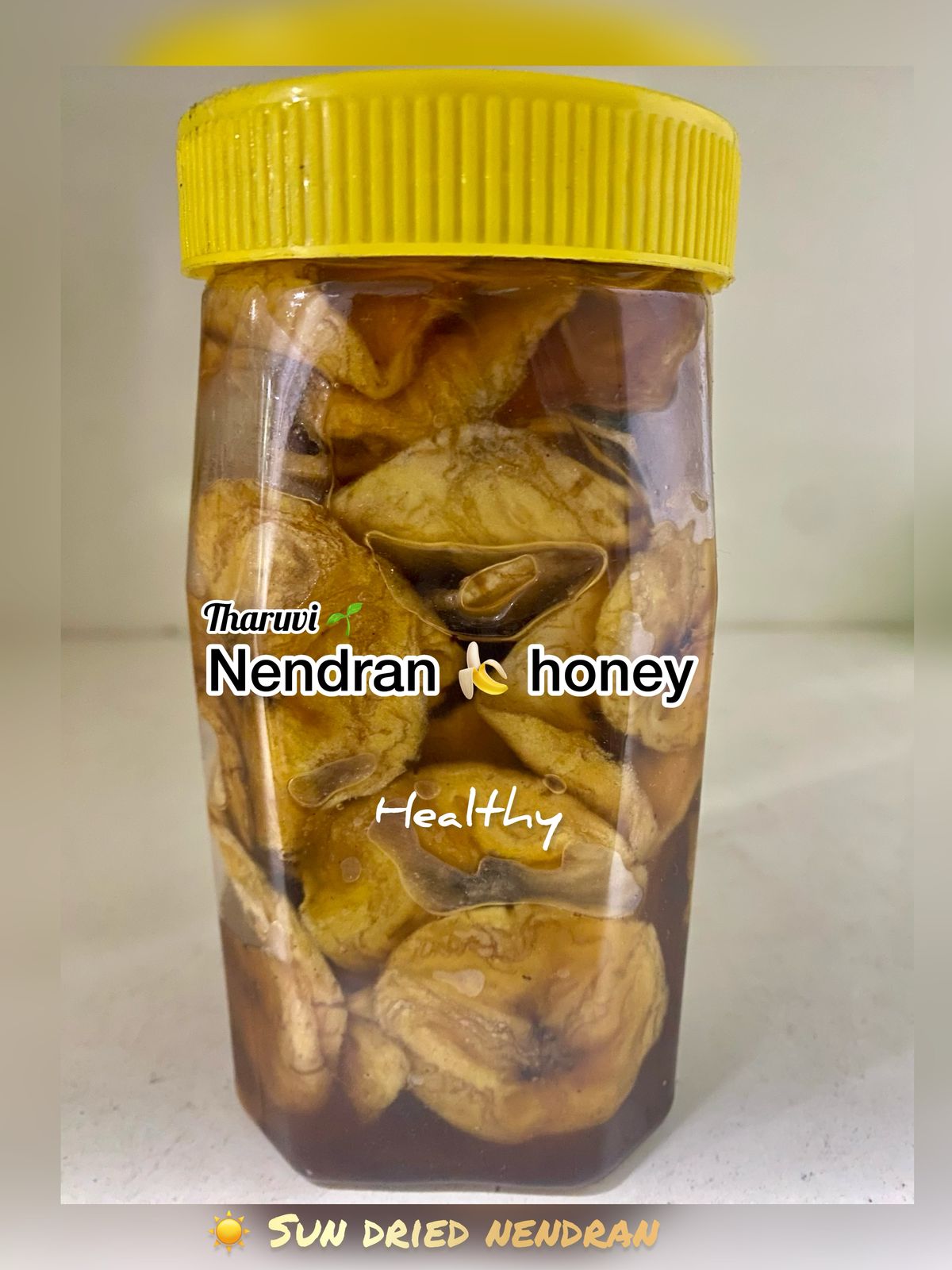Honey Nendran Banana – Naturally Sweet , Nutritious, Sun Dried